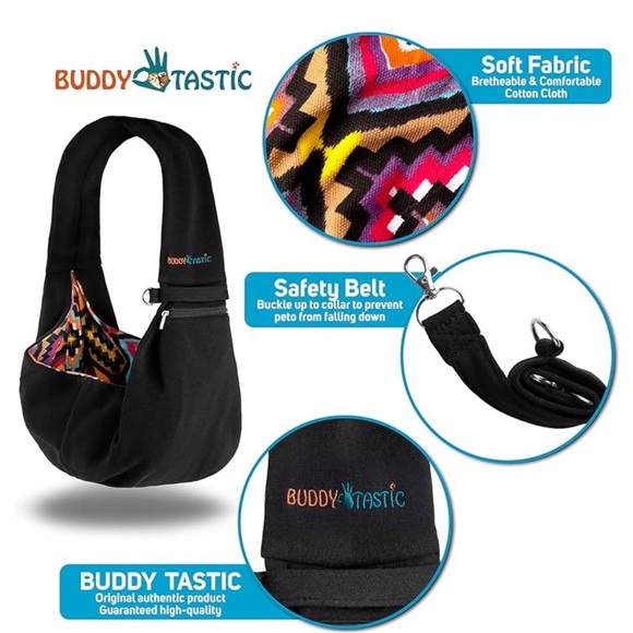 BUDDY TASTIC Dog Sling and Cat Carrier - Picture 3 of 10